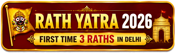 Rath yatra 2026 Delhi first time