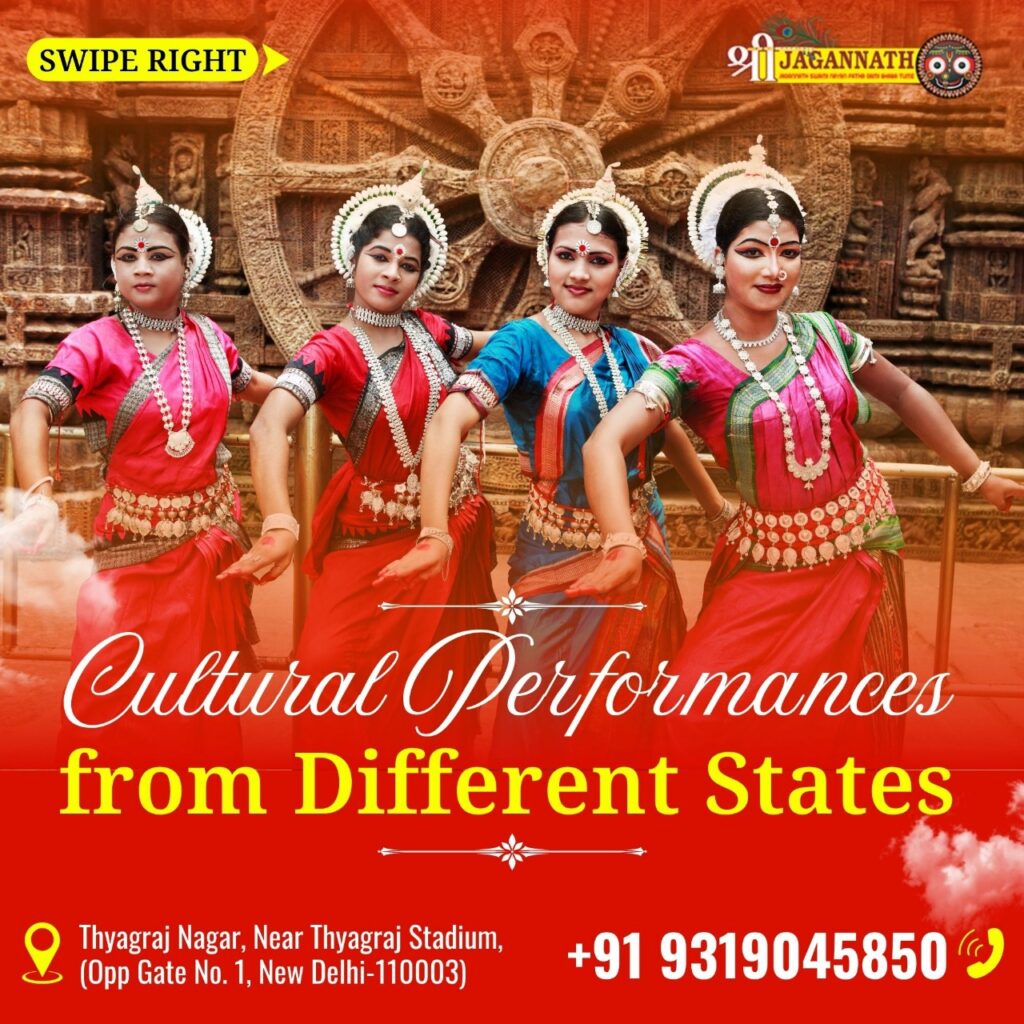Odia dancers performing at Niladri Samagam 2025 in Delhi