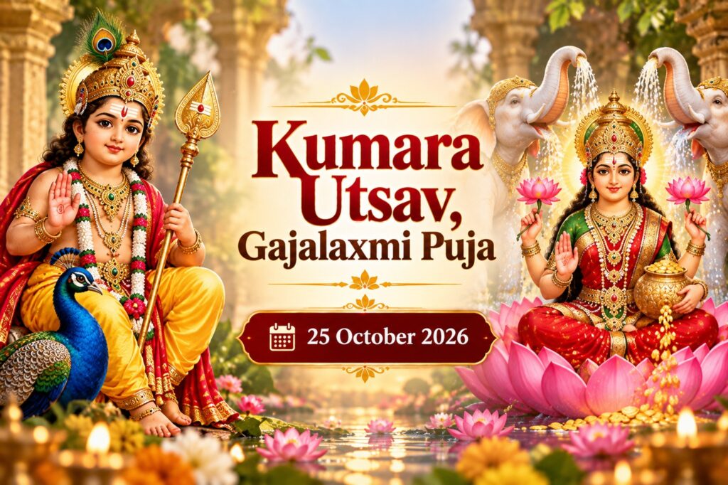 Kumara Utsav, Gajalaxmi Puja